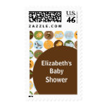 Jungle Safari Animal Neutral Baby Shower Postage Jungle Safari Animal Neutral Baby Shower Postage
