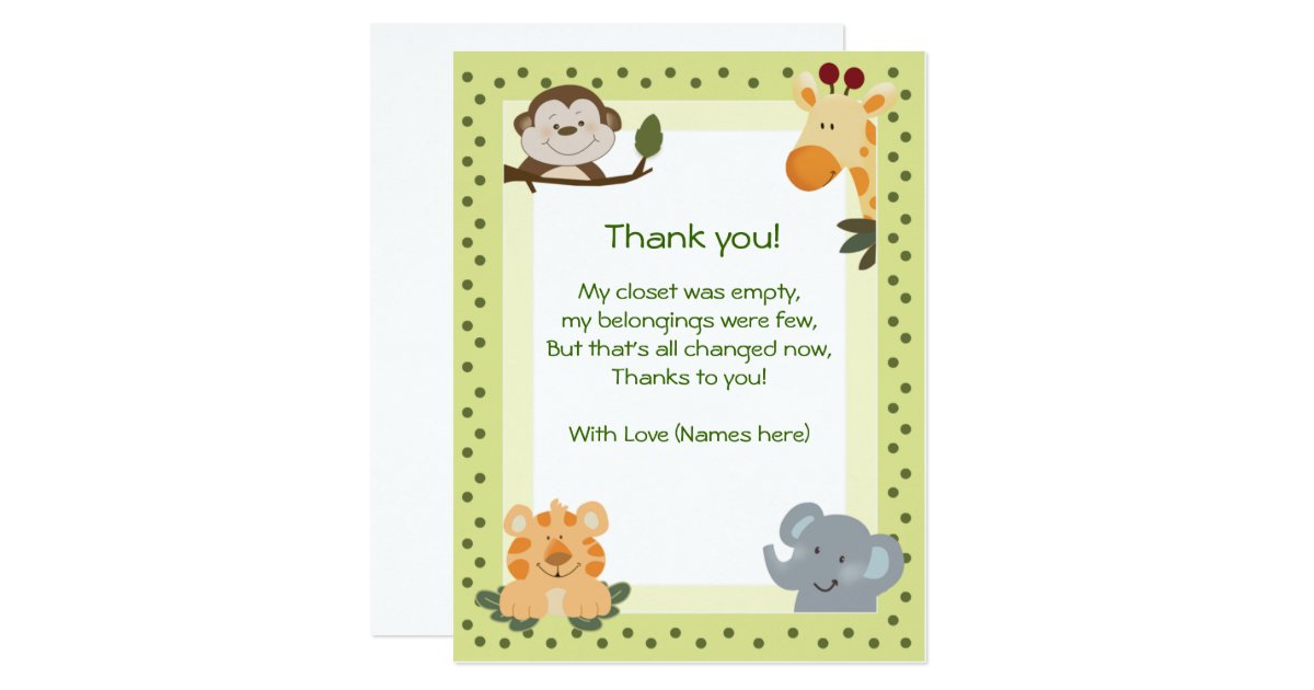 Thank You Letter After Baby Shower - Thank You Notes Samples Baby Shower For Kids And Tips ...
