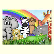 Jungle/Safari Baby  Shower Invitations invitations