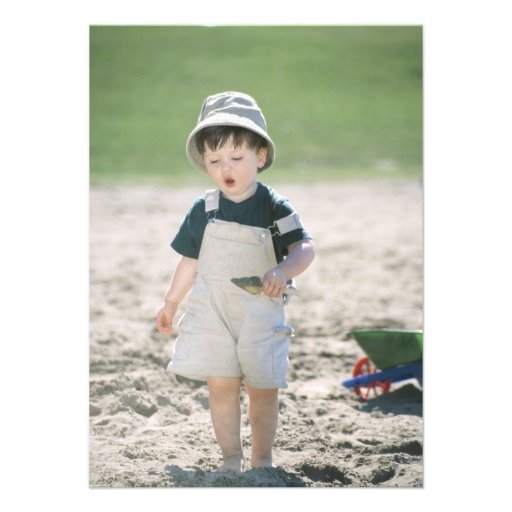 Jungle Safari Kid's Birthday Party Invitation