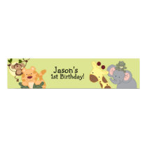 JUNGLE SAFARI Monkey Birthday Banner posters