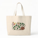 Jungle snail tote bag