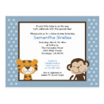 Jungle Tales Jungle Safari Baby Shower Post Card