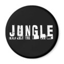 Jungle Theater Magnet (black)