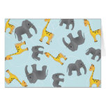 Jungle Toss Greeting Cards