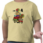 Jungle Train 4th Birthday  Tshirts and Gifts