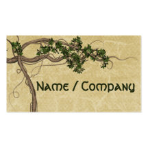 Jungle Vines Business Cards