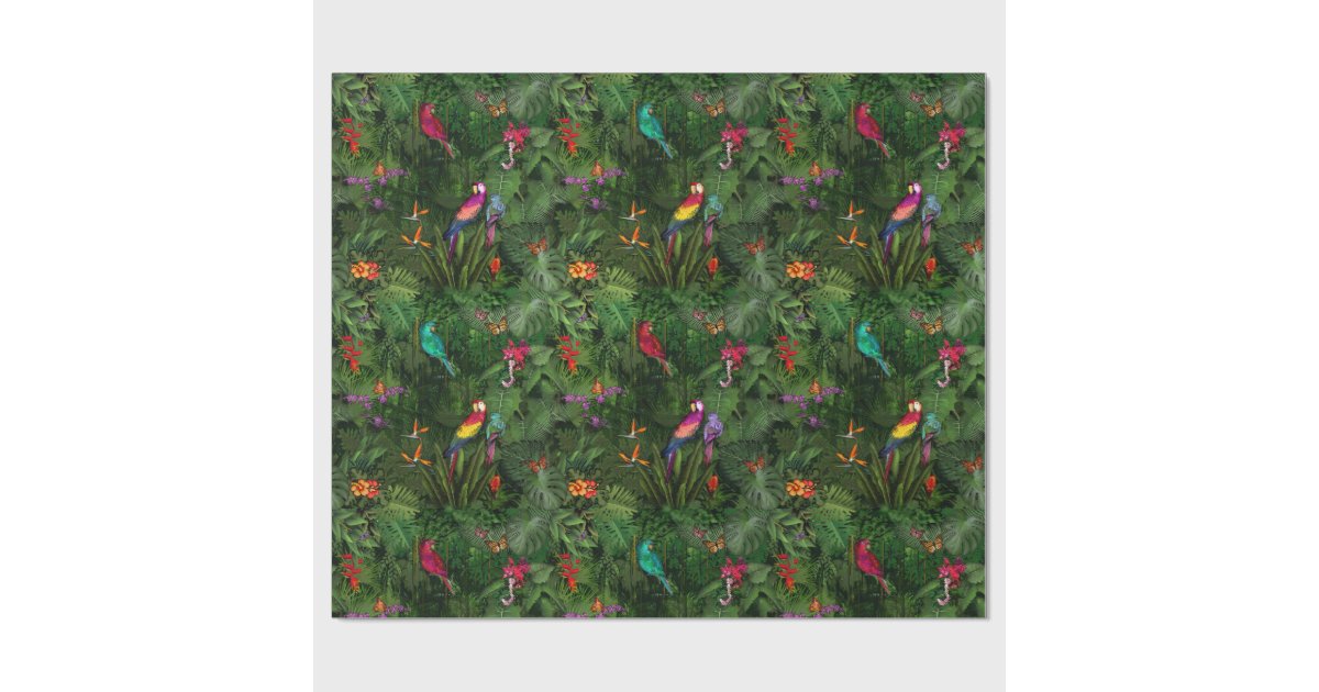 Jungle Wrapping Paper Zazzle