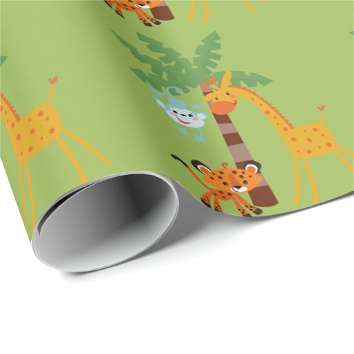 Jungle Wrapping Paper Zazzle