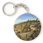 Jungleers on Biak by Keith Rocco Keychains