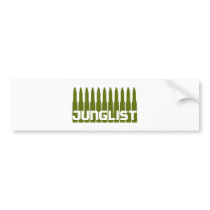 Junglist Green Bumper Stickers