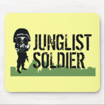 Junglist Soldier mousepads