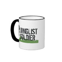 Junglist Soldier Coffee Mugs