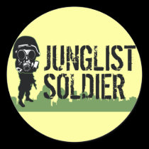 Junglist Soldier stickers
