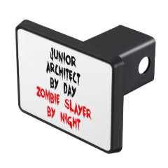 Junior Architect Zombie Slayer Tow Hitch Covers