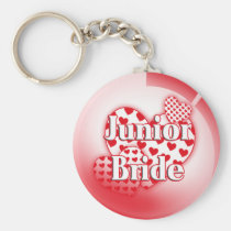 Junior Bride Keychain keychains