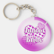 Junior Bride Keychain keychains