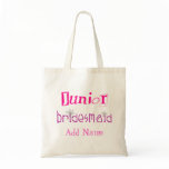 Junior Bridesmaid Canvas Bags