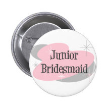 Junior bridesmaid button