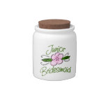Junior Bridesmaid Candy Jar at Zazzle