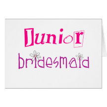 Junior Bridesmaid Cards