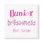 Junior Bridesmaid Magnet