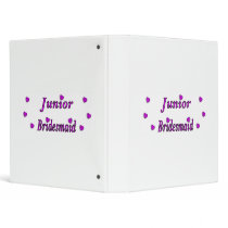Junior Bridesmaid Simply Love Binders