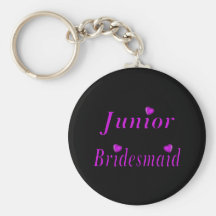 Junior Bridesmaid Simply Love Keychain