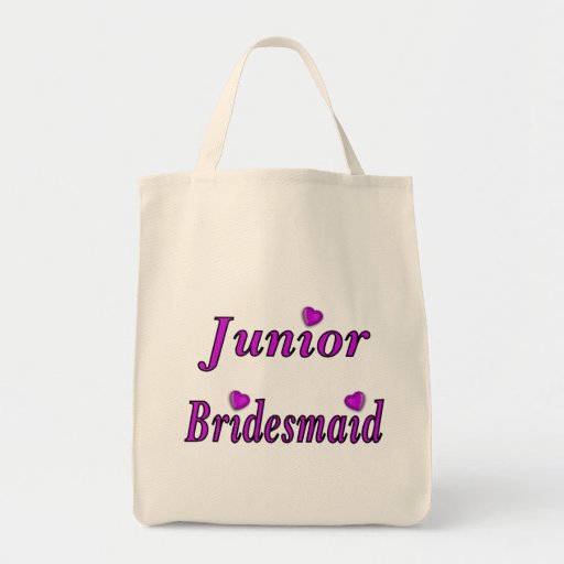 Junior Bridesmaid Simply Love Tote Bags