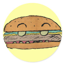 Junior Burger Sticker