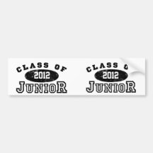 Junior Class Of Bumper Stickers