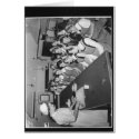 Junior girls cooking class, 1957 cards by PictureAustralia Junior girls cooking class, 1957 cards