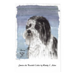 Junior The Bearded Collie by Wendy C. Allen posters