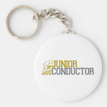 Junior Train Conductor Key Chains
