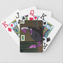 Junior's Mother playing cards