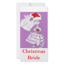 Juniper's Christmas Bride photo cards