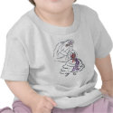 Juniper's Wedding Gown t-shirts