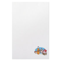 junk food galore customized stationery