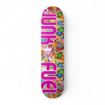 JUNK FUEL CANDY GALORE skateboards by feliciasnash222 JUNK FUEL CANDY GALORE skateboards