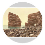 Junk-Gat, Helgoland, Germany classic Photochrom Round Stickers
