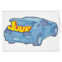 Junk in the Trunk Big Booty Nice Butt Greeting Cards