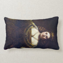 Juno by Rembrandt Harmenszoon van Rijn Pillow