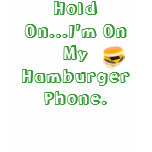 JUNO Hamburger Phone. T Shirts