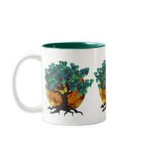 Juno's Night Bright Mug by Jaenne Juno's Night Bright Mug