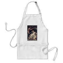 Jupiter And Antiope By Correggio Aprons