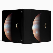 Jupiter and Io 3 Ring Binders
