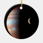 Jupiter and Io Christmas Ornament