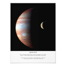 Jupiter and IO Photograph