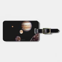 Jupiter and its Moons Luggage Tags