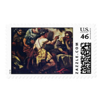 Jupiter And Mercury With Philemon And Baucis By Lo Postage